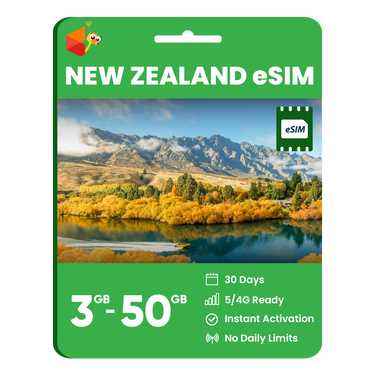 New Zealand Data eSIM